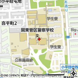 東京都小平市喜平町周辺の地図