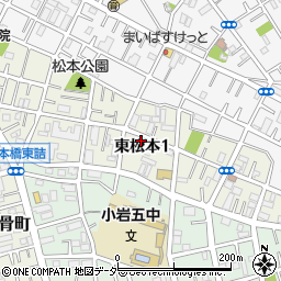 グリシーヌ東松本周辺の地図