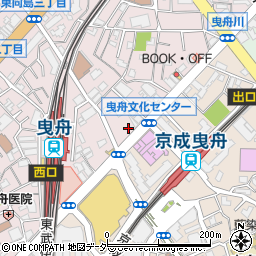 日産レンタカー曳舟駅前店周辺の地図