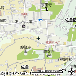 千葉県佐倉市鏑木町169-1周辺の地図