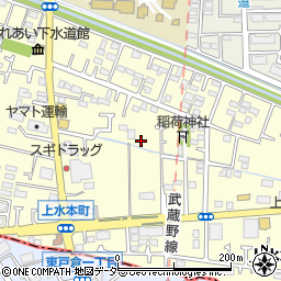 東京都小平市上水本町2丁目周辺の地図