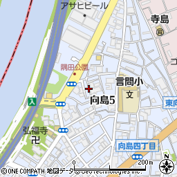 有限会社墨田ポリ印刷所周辺の地図