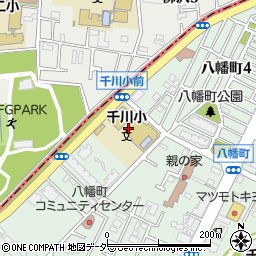 武蔵野市立千川小学校周辺の地図