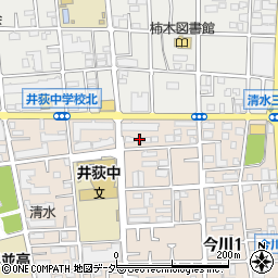 ファミーリエ今川周辺の地図