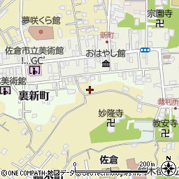 千葉県佐倉市鏑木町149周辺の地図