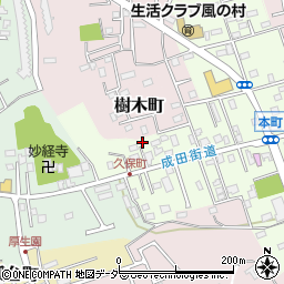 千葉県佐倉市本町7-3周辺の地図