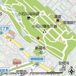 東京都文京区白山3丁目周辺の地図