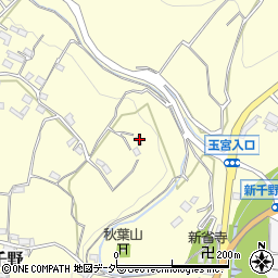 山梨県甲州市塩山千野891周辺の地図