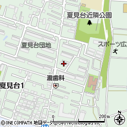 千葉県船橋市夏見台1丁目20-20周辺の地図