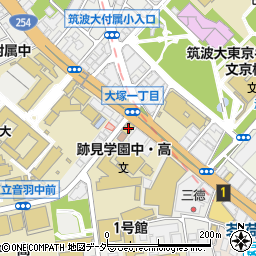 ファミリーマート大塚１丁目店周辺の地図