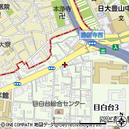 東京都文京区目白台3丁目25-11周辺の地図