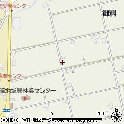 千葉県富里市御料667周辺の地図