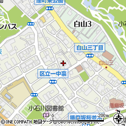 東京都文京区小石川5丁目周辺の地図