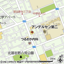 伊藤楽器　歌謡学院周辺の地図