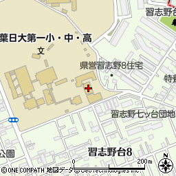 千葉日本大学第一小学校周辺の地図