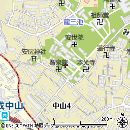 池本寺周辺の地図