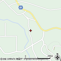 長野県駒ヶ根市中沢4579-1周辺の地図