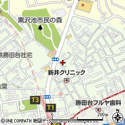 千葉県八千代市勝田台北3丁目9-31周辺の地図