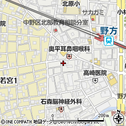 竹内荘周辺の地図