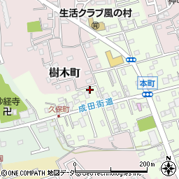 藤岡長生治療院周辺の地図