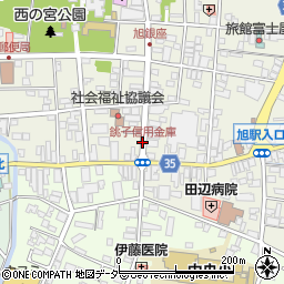 銚子信用金庫周辺の地図