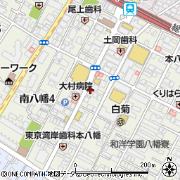 ベネッセ介護センター本八幡周辺の地図