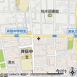 東京中央農協井荻支店周辺の地図