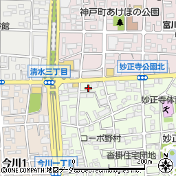 敬和電設宿舎周辺の地図