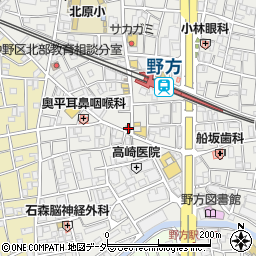 松屋野方店周辺の地図