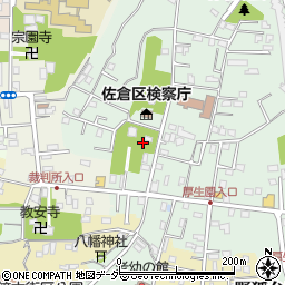 千葉県佐倉市弥勒町周辺の地図
