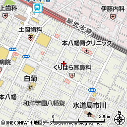 オステリア☆バル Cafe Miele周辺の地図
