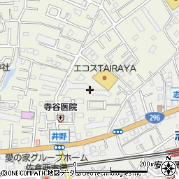 ユーカリシティ志津周辺の地図