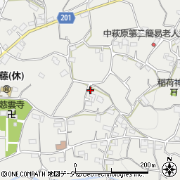 山梨県甲州市塩山中萩原171周辺の地図