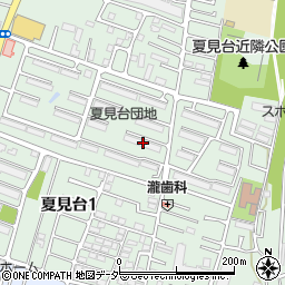 千葉県船橋市夏見台1丁目20-16周辺の地図