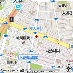 東京都台東区松が谷4丁目28-7周辺の地図