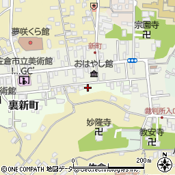 千葉県佐倉市裏新町70周辺の地図