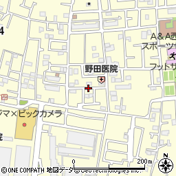 東京都西東京市向台町3丁目6周辺の地図