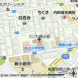 上平井児童遊園周辺の地図