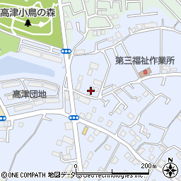 千葉県八千代市高津1028-1周辺の地図