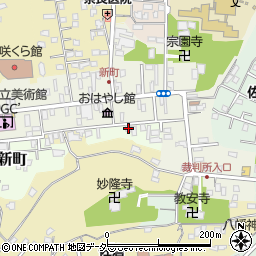 千葉県佐倉市裏新町76周辺の地図