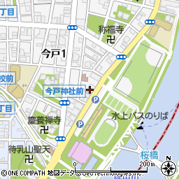 セジョリ浅草桜橋周辺の地図