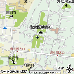 勝寿寺周辺の地図