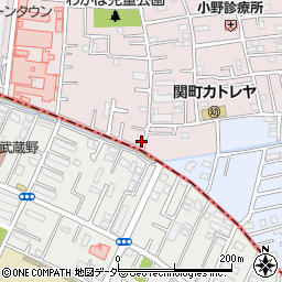 東京都練馬区関町南4丁目13-48周辺の地図