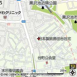 千葉県八千代市勝田台北2丁目9-30周辺の地図