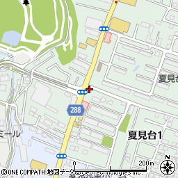 千葉県船橋市夏見台1丁目18-11周辺の地図
