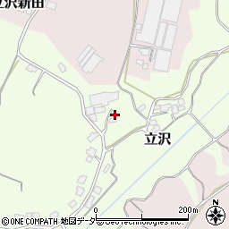 千葉県富里市立沢1026周辺の地図
