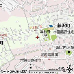千葉県佐倉市本町57周辺の地図