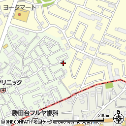 千葉県八千代市勝田台北3丁目15-6周辺の地図