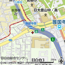 東京都文京区目白台3丁目26-8周辺の地図