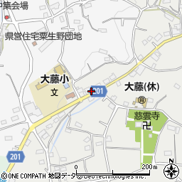 山梨県甲州市塩山中萩原659周辺の地図